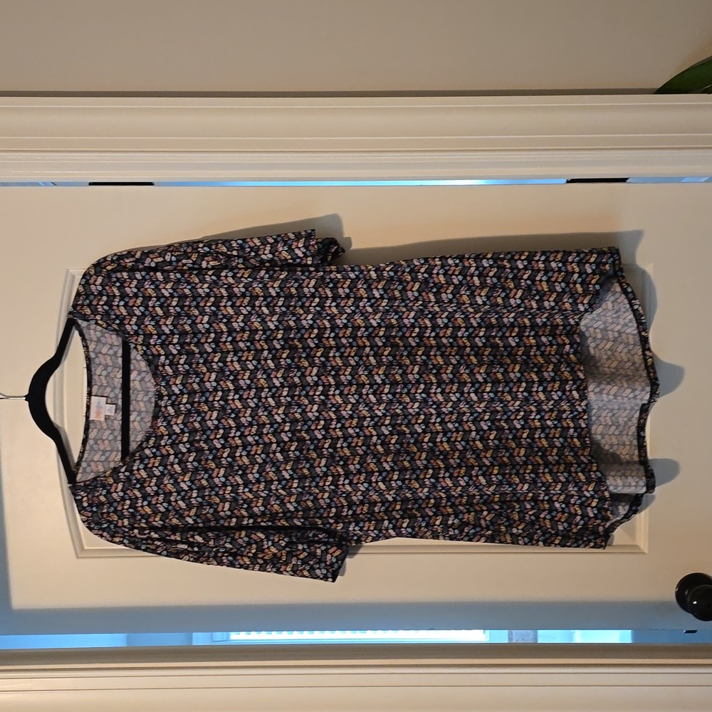 Floral Patterned Tunic Top